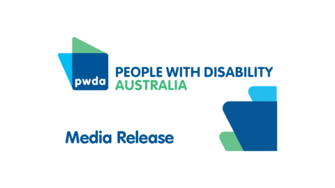 PWDA logo and text reads Media release