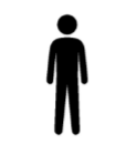 Able bodied person standing