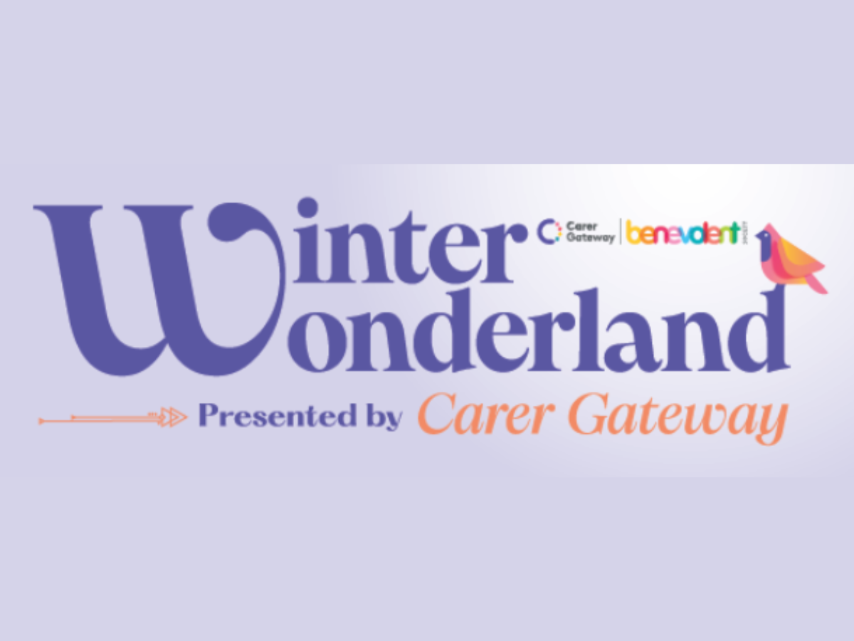 Banner and heading for Carer GAteway Winter Wonderland