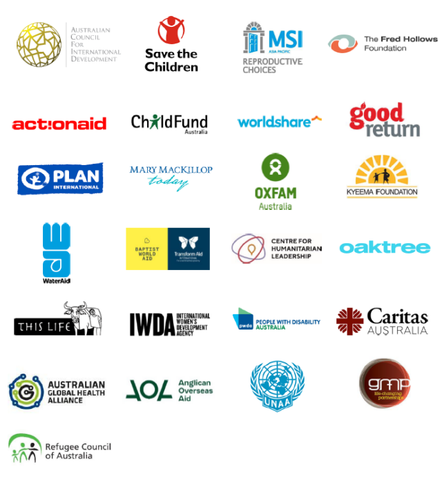 Image shows the logos of signatories  for the open letter listed above.