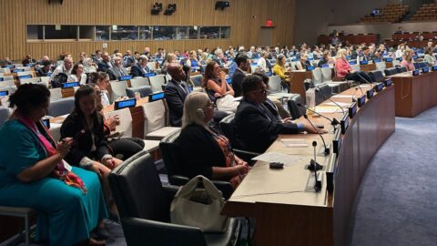 COSP Conference Room with delegates