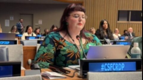 Megan Spindler-Smith at United Nations