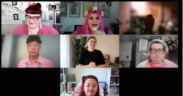 Screenshot from panel discussion