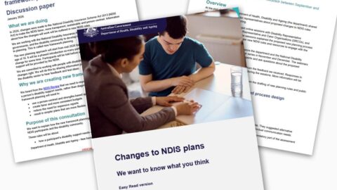 NDIS Planning Framework consultation documents