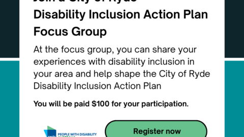 City of Ryde DIAP focus group tile