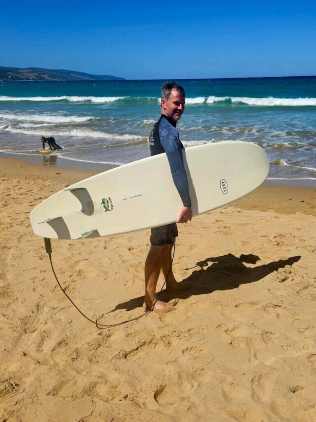 Dan Stubbs Surfing