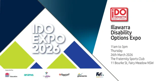 IDO Expo Flyer with details and sponsor logos