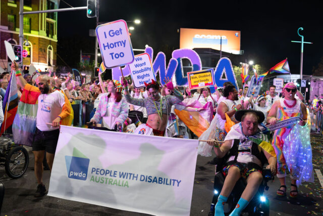 PWDA Mardi Gras participants 2026