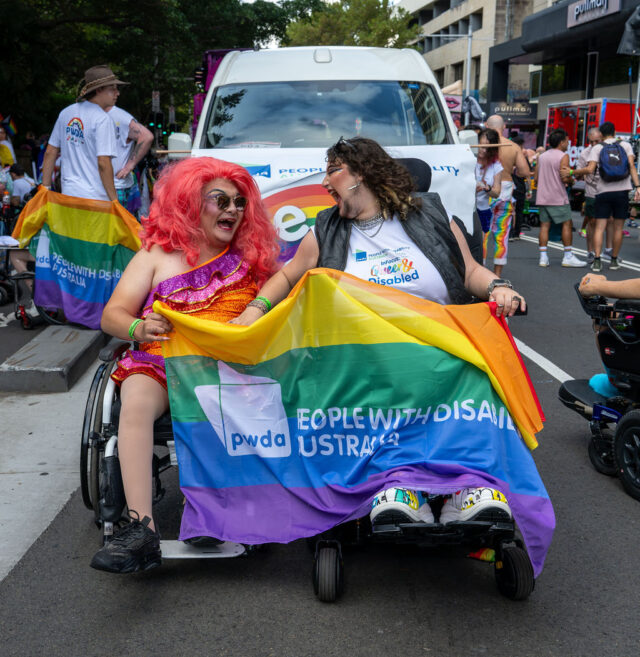 PWDA Mardi Gras participants 2026