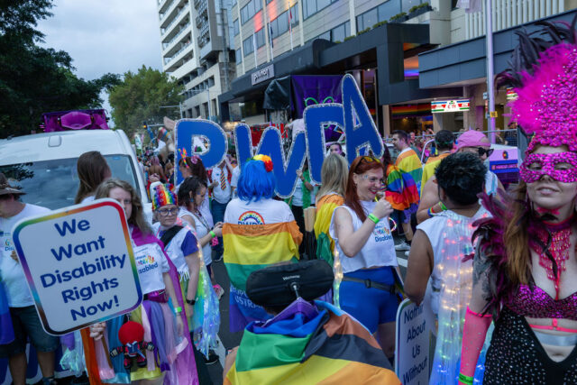 PWDA Mardi Gras participants 2026