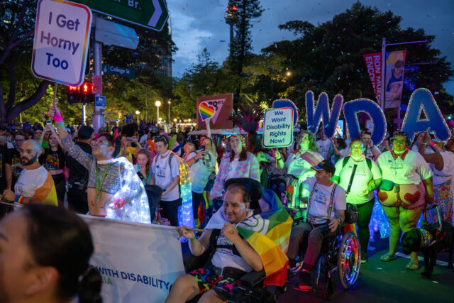 PWDA Mardi Gras participants 2026