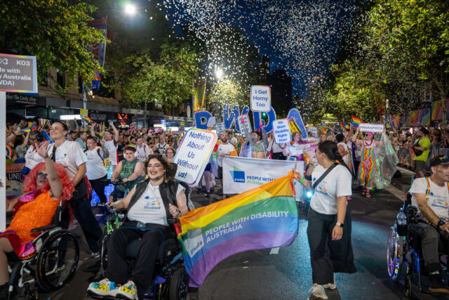 PWDA Mardi Gras participants 2026