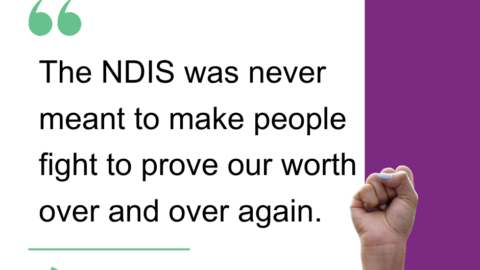 People with Disability Australia | These changes are not the true intent of the scheme People with Disability Australia | These changes are not the true intent of the scheme