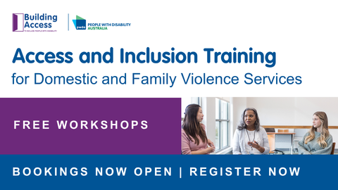 People with Disability Australia | Free workshops in the Lake Macquarie region and Hunter Valley