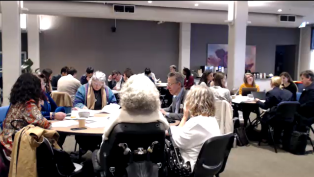 Workshop group - People with Disability Australia Group shot from Commitment to Change: Advancing the CRPD in Australia and New Zealand workshop