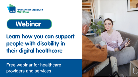 Digital healthcare Webinar banner