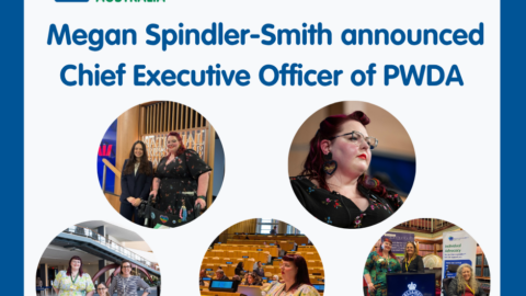 Megan - People with Disability Australia Megan Spindler-Smith announced as Chief Executive Officer (CEO) of PWDA